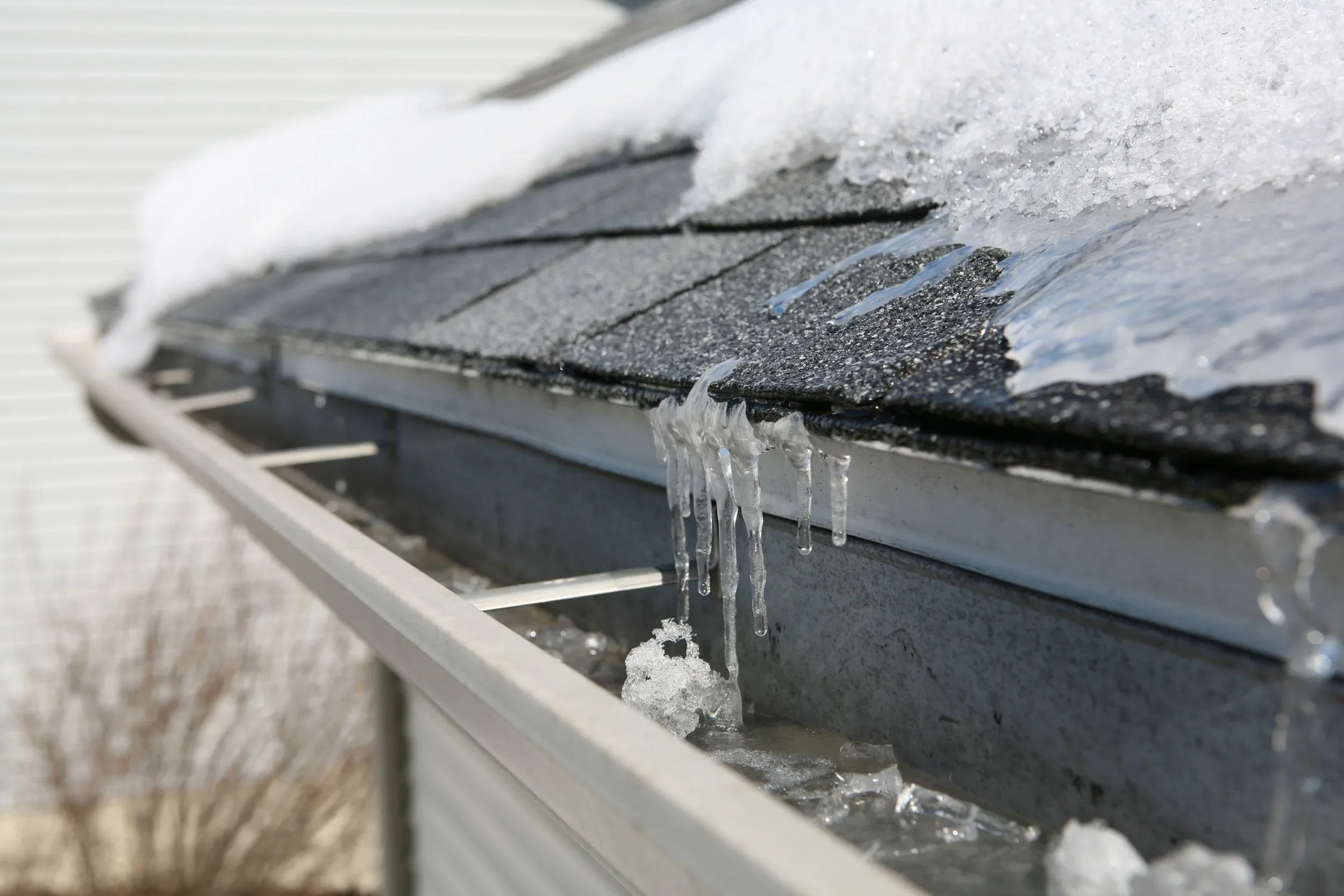 Failed gutters wreck foundations, basements, and siding.