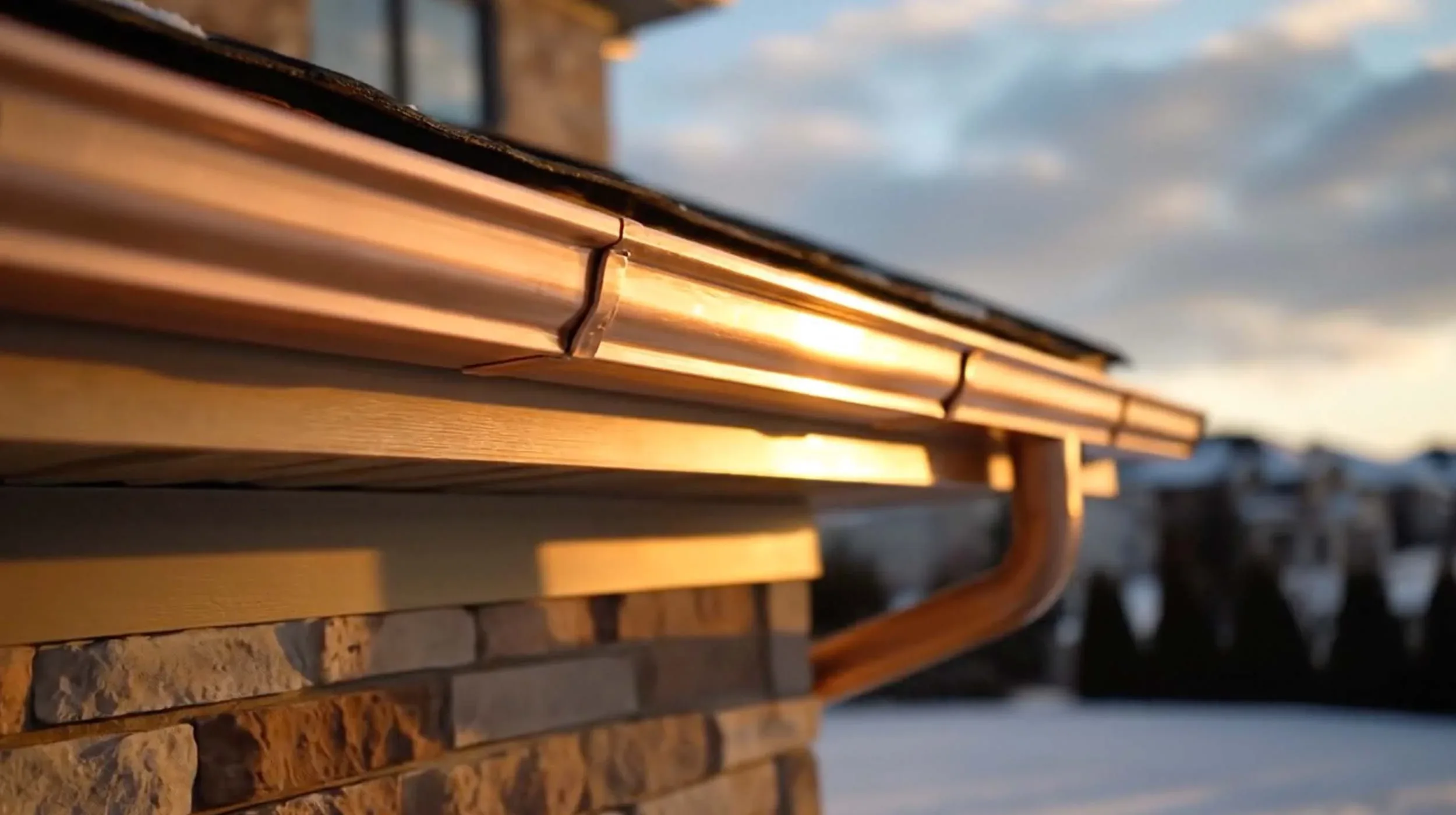 Copper Gutters